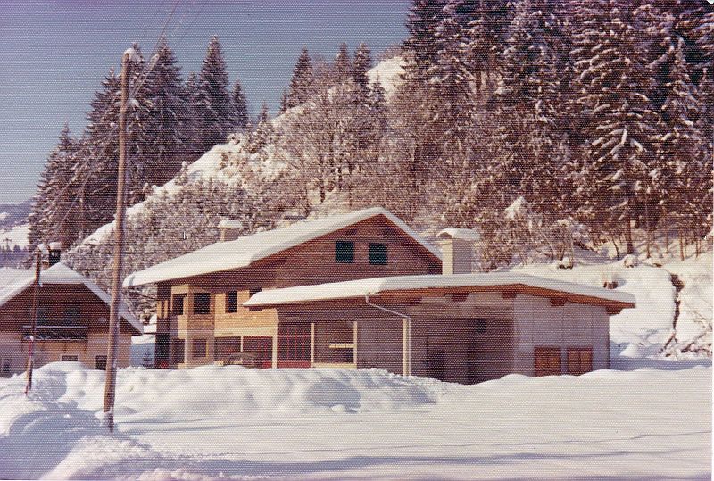 Werkstatt und Wohnhaus 1976