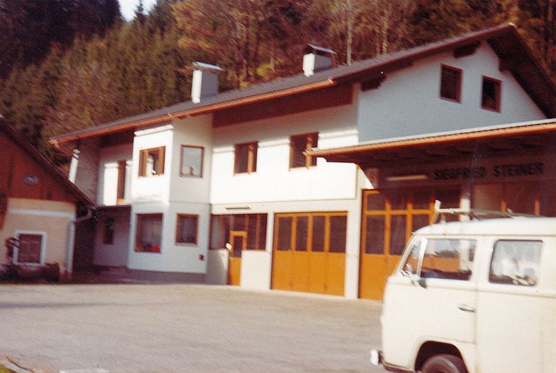 Werkstatt und Wohnhaus 1976