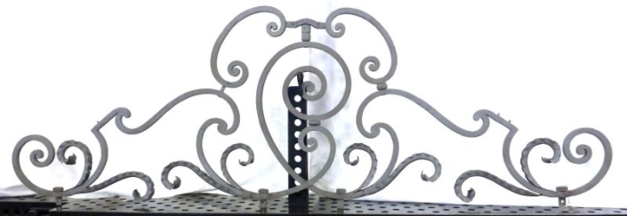 Aufsatz 64 – Zustand nach dem Sandstrahlen. Aufsatz 64 - Zustand nach dem Sandstrahlen.