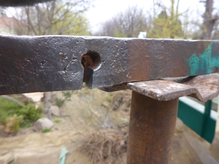 Tor 03 – Riss ausgeschliffen Tor 03 - Riss ausgeschliffen